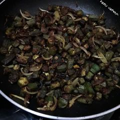 A picture of Chatpati Masala Bhindi.