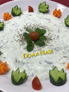 صورة لوصفة سلطة زبادي