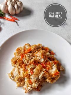 Foto resep Ayam Geprek Oatmeal