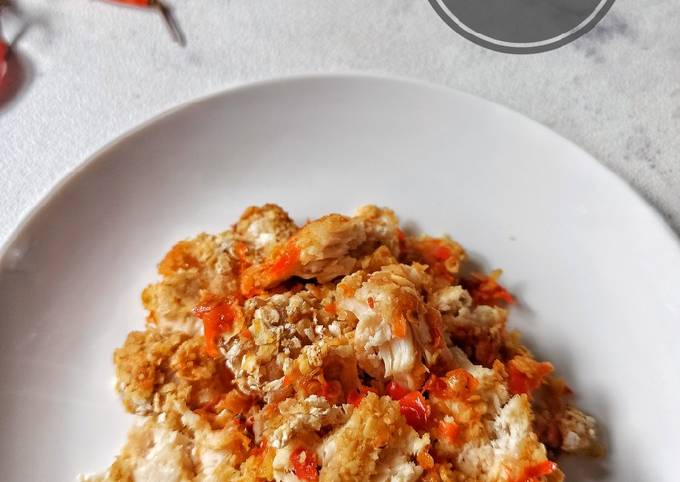 Cara Gampang Membuat Ayam Geprek Oatmeal Anti Gagal