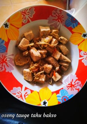 Foto resep Oseng tauge tahu bakso