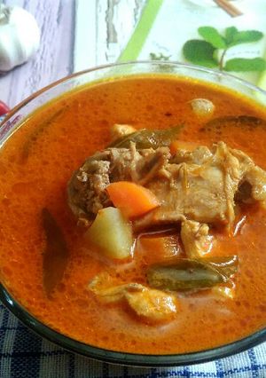 Foto resep Kari Ayam Merah