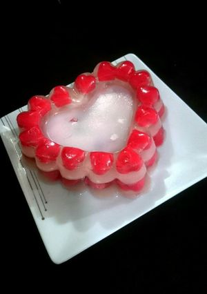 عکسی از دستور ژله ویترینی