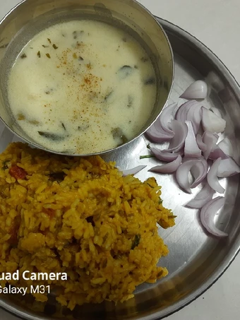 Recipe Jain kadhi and masala khichdi which Delicious