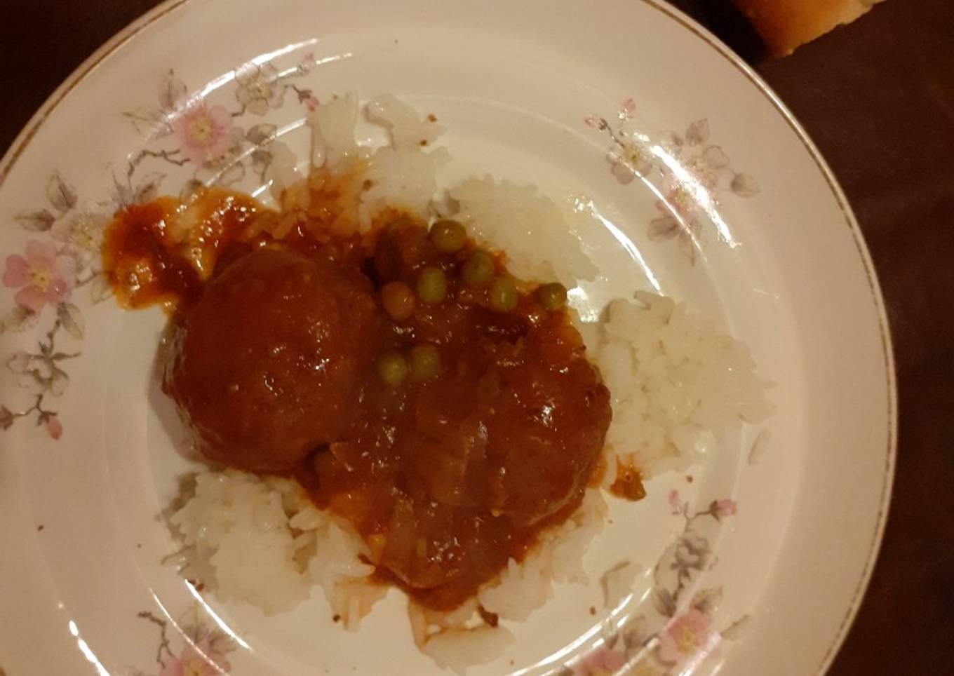 Albóndigas con Arroz