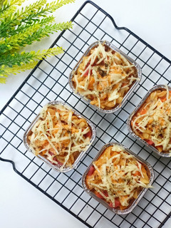 Foto resep 15. Makaroni Schotel Bolognese Kukus