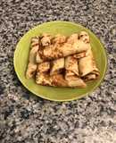 Блинчики с красной икрой