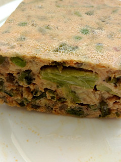 Una foto de Pastel rápido de verduras en microondas