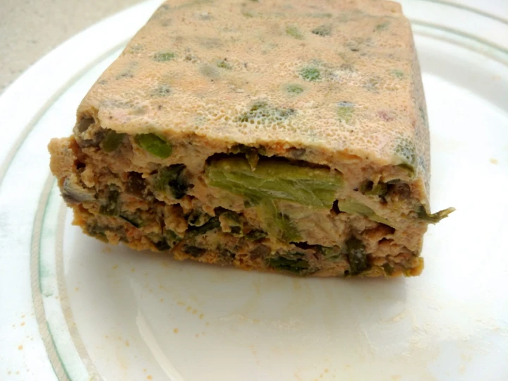 Receta Pastel rápido de verduras en microondas  que Muy delicioso