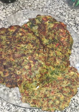 Una foto de Tortilla de acelga