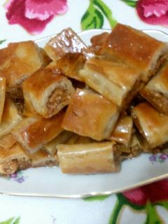 صورة لوصفة بقلاوة