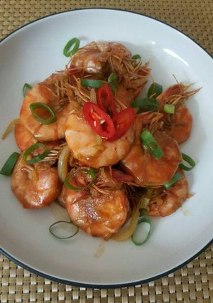 Foto resep Udang Goreng Saus Mentega