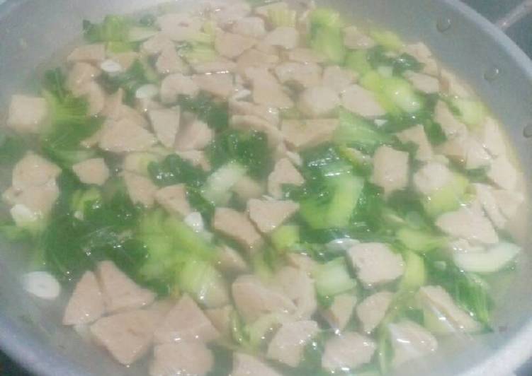 Resep Sup Sawi &amp; bakso | Langkah Membuat Sup Sawi &amp; bakso Yang Enak dan Simpel