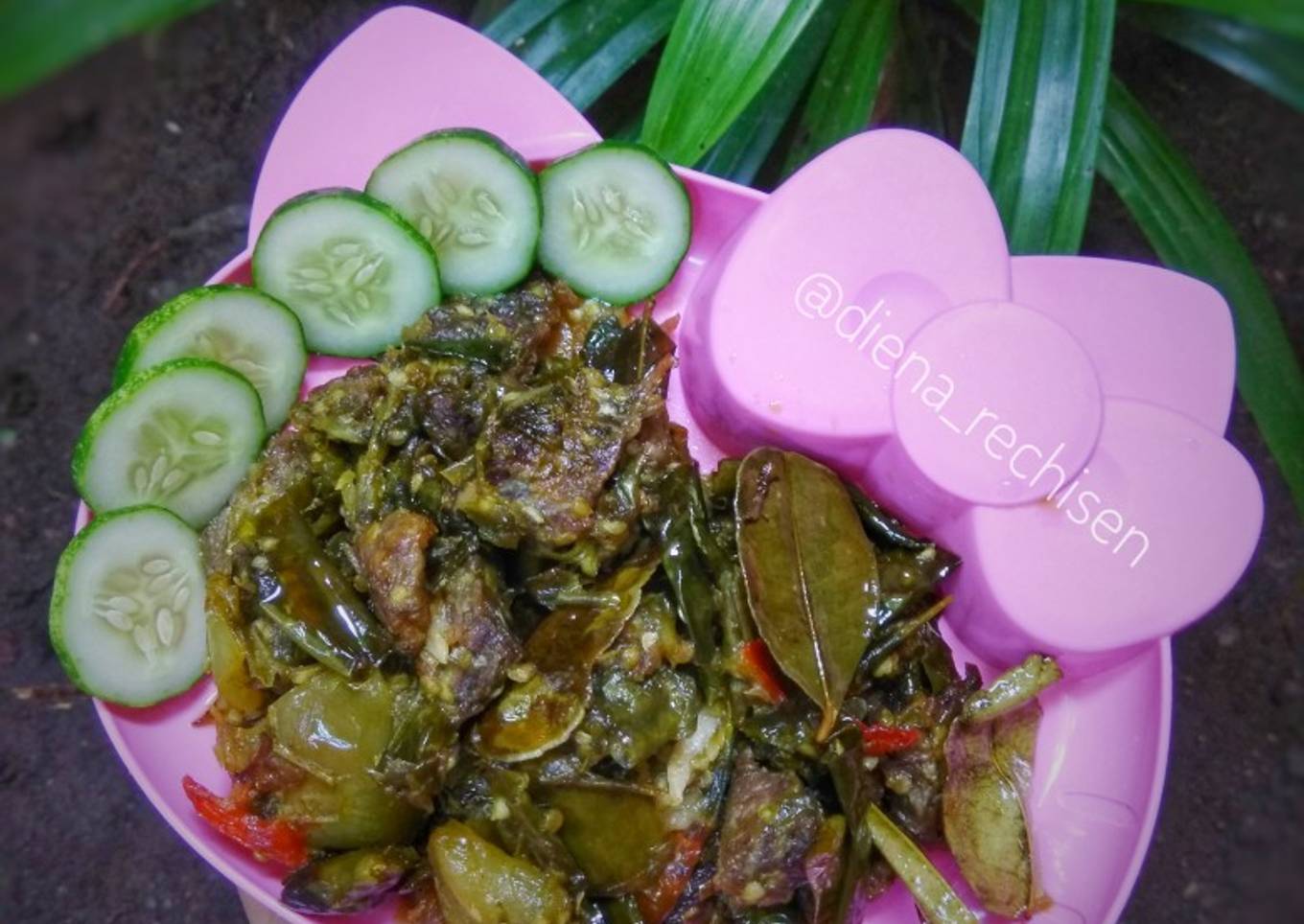 Daging sapi goreng sambal ijo