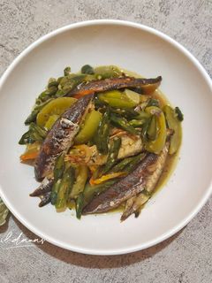 Foto resep Ikan Pindang (Keranjang) Cabai Tomat Hijau (tomat cabai ijo)