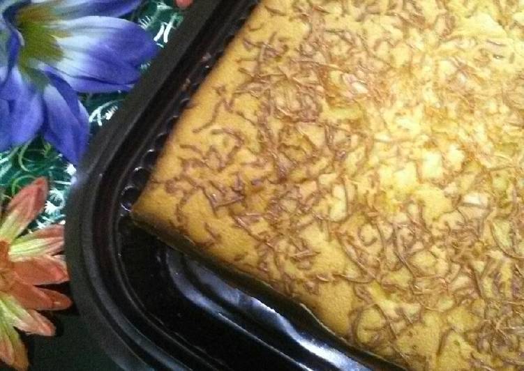 Bolu Tape Putih Telur