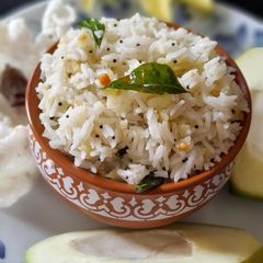 A picture of Manga sadam/rawmango rice.