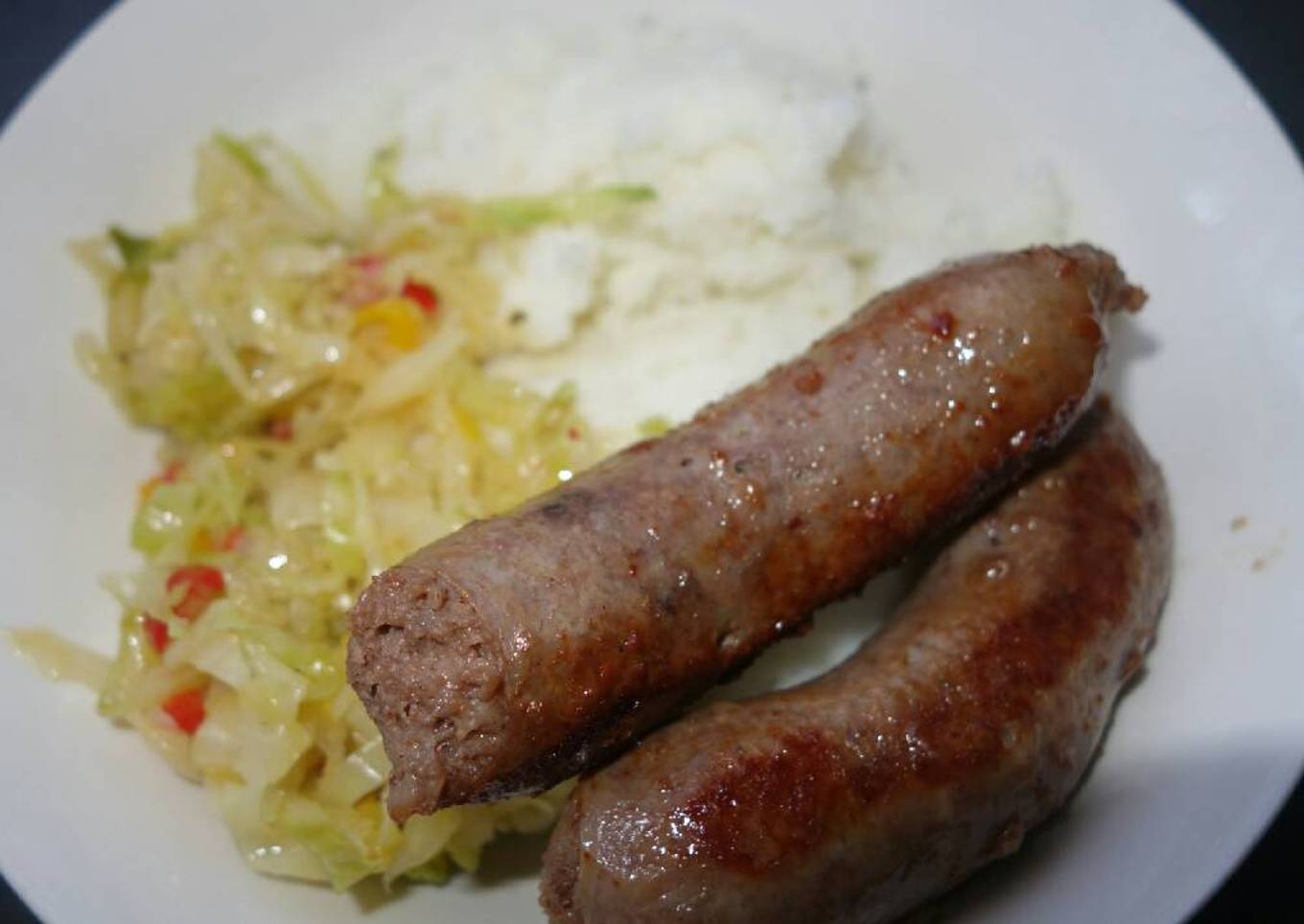 Sausages and Pap