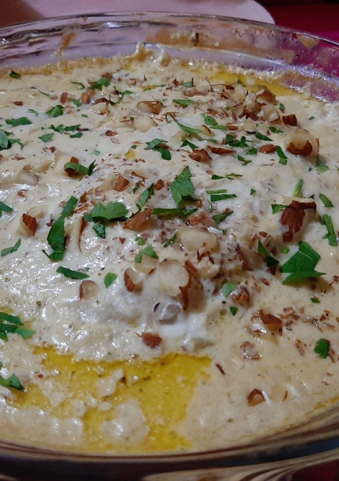 Una foto de Filete de pescado en salsa cremosa