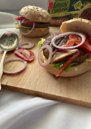 Une photo de Hamburger végétarien