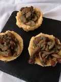 Cestini di polenta ai funghi
