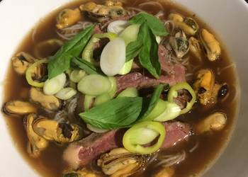 Ultimate Serving Recipe My Vietnamese inspired beef pho  Delicious Nutritious