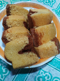 Foto resep Marmer Cake Kukus / Bolu Jadul Kukus