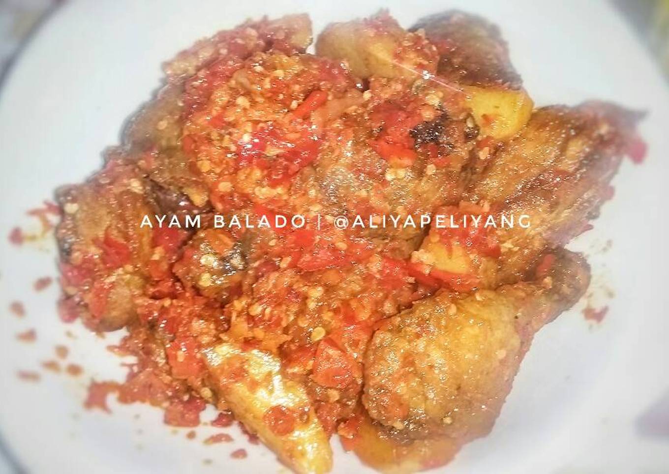 Ayam kentang balado
