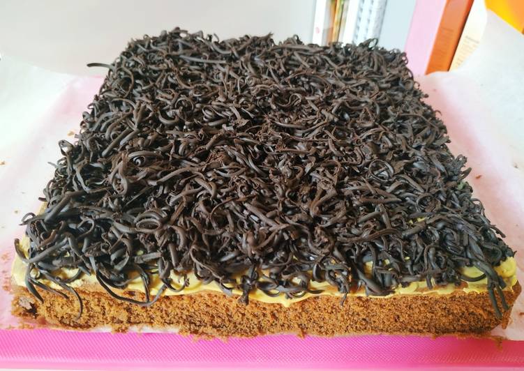 Cara Gampang Menyiapkan Cake Potong Coklat, Lezat Sekali