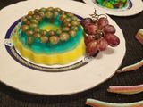 دسر ژله و کاسترد