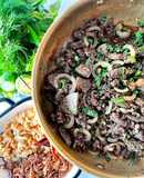 คั่วลาบเหนือ🌶️สำหรับปีใหม่เมือง🧄(Local stir- fried minced pork with northern Thai Laab Spice)🌶️