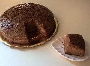 Una foto de Torta Dinastía de Chocolate y Nueces (Hecha con aceite) Receta #41