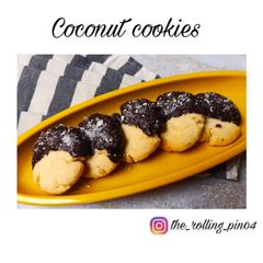 A picture of Coconut cookies.