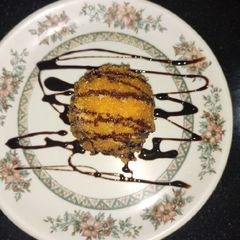 A picture of Fried Ice Cream.