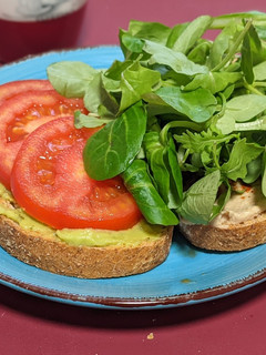 Una foto de Sándwich del día (en su versión vegana)