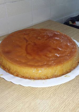 Foto principal de Flan de galleta y almendra