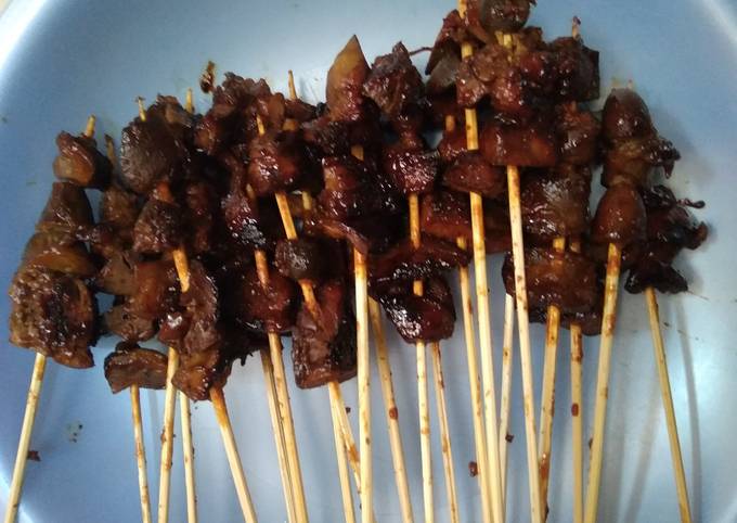 Resep Sate Ati Ampela Oleh Donna Elika Cookpad