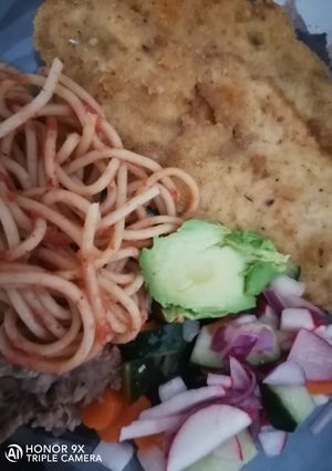 Una foto de Milanesa de pollo