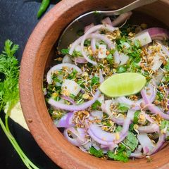 A picture of Microgreens sprouts Salad.