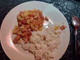 Chuleta de cerdo🐖 con papas