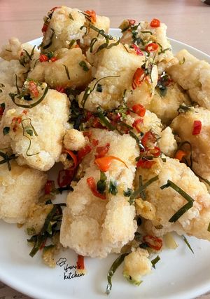 Foto resep 643. Tahu Cireng (TaCi) Cabe Garam