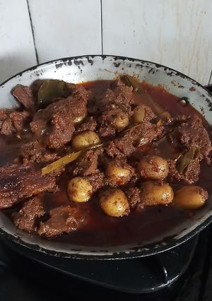 Foto resep Rendang Padang #bumbuinstan