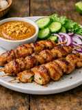 Moo Satay — Brochettes de porc thaïlandaises