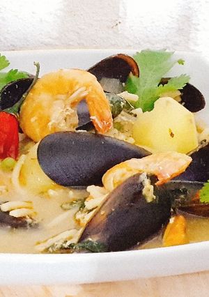A picture of Good Friday Soup.