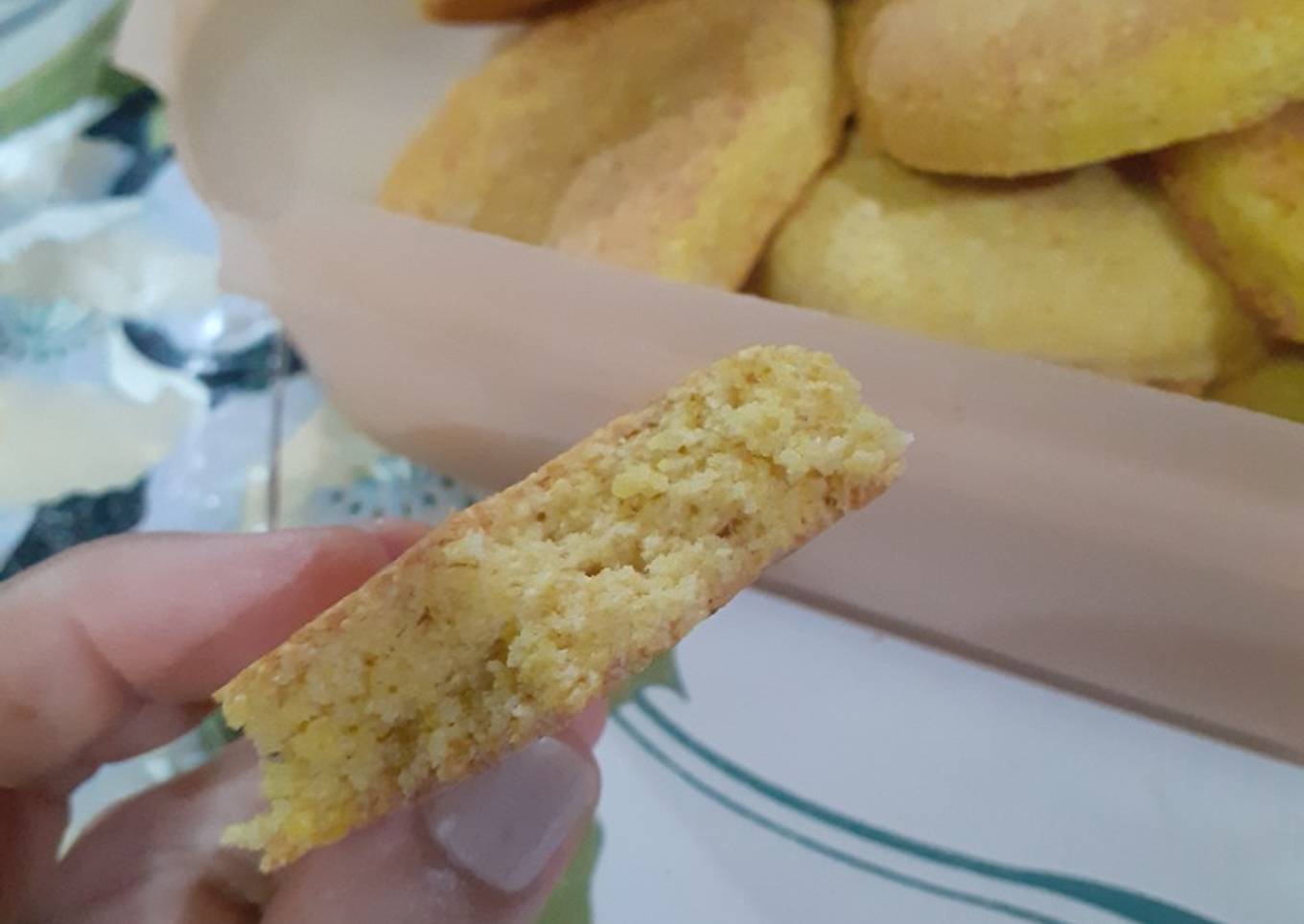 Galletas saladas de harina de maíz