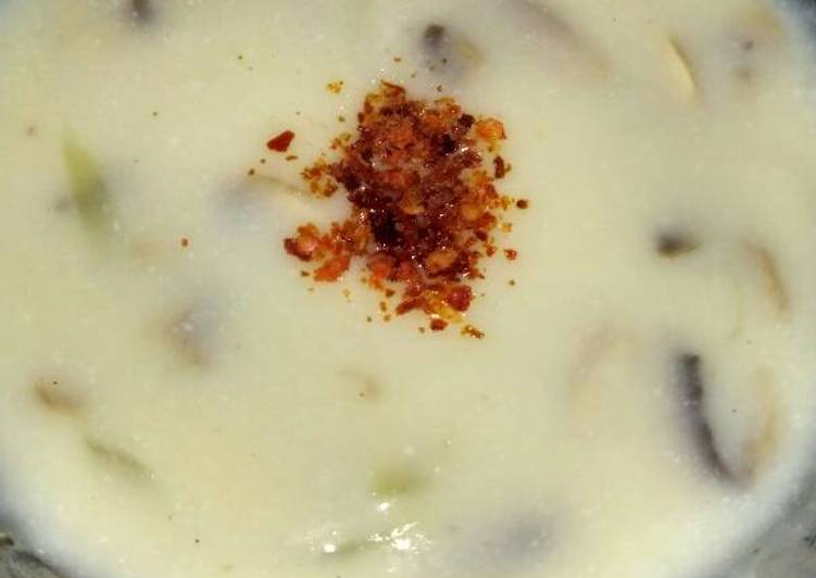Resep Sup Krim Jamur yang Enak Banget