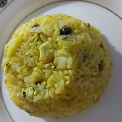 Egg lemon rice A picture of Egg lemon rice.