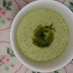 Green raita A picture of Green raita.