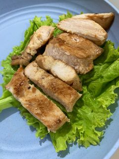 Foto resep Dada Ayam Panggang (Teflon) Lada Hitam