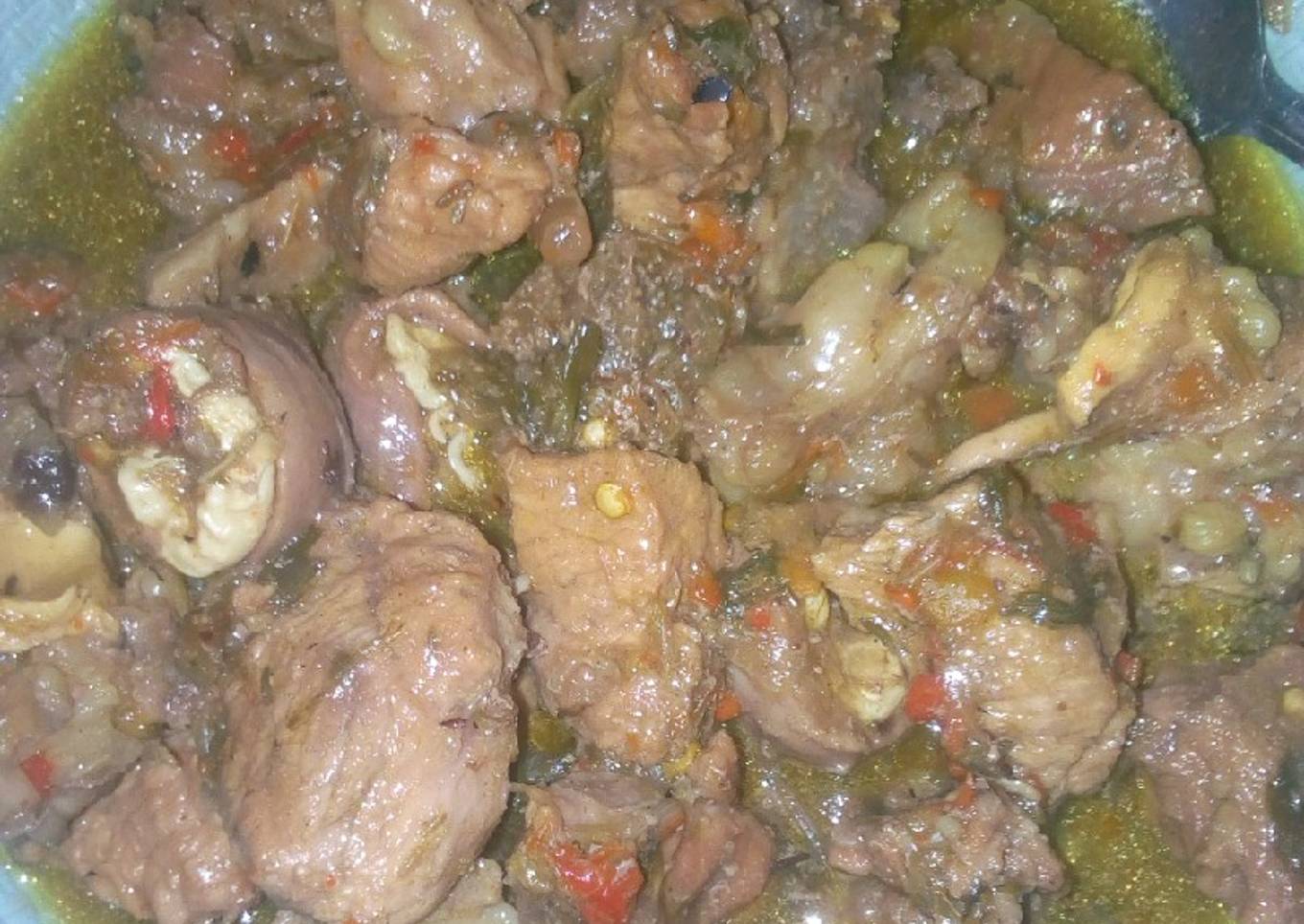 Beef pepper soup